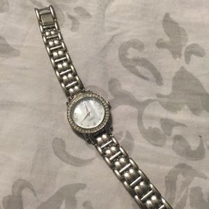 Silver  watch